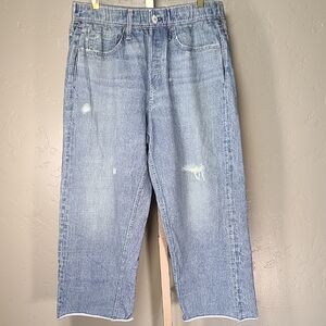 rag & bone Light Blue Cropped Jeans